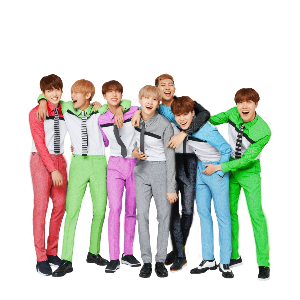 Standing Human Bts Uniform Tshirt Behavior Transparent PNG Image