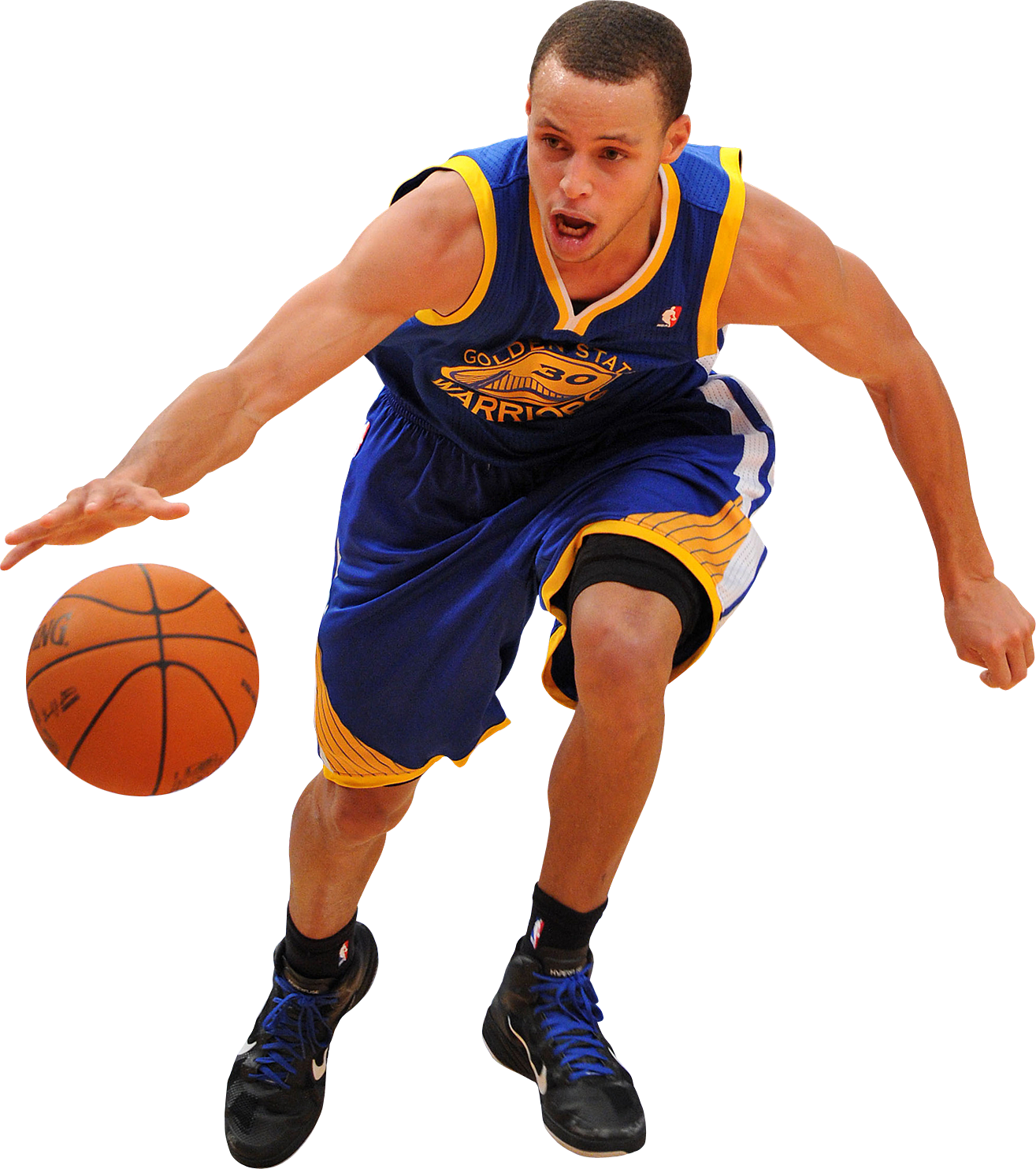 Basketball Player Ball Stephen Curry Jersey Transparent PNG Image