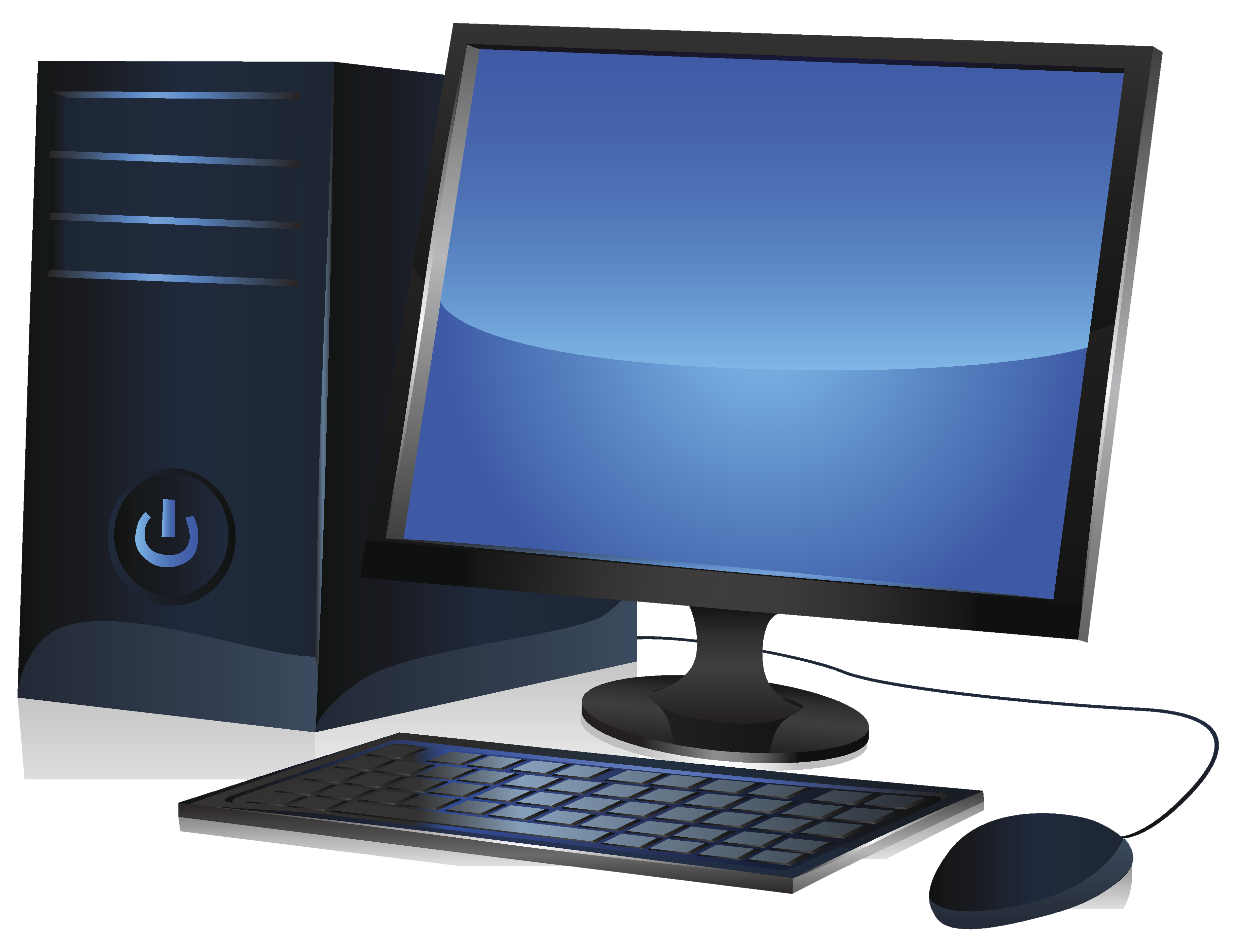 Desktop Computer HQ Image Free PNG Transparent PNG Image