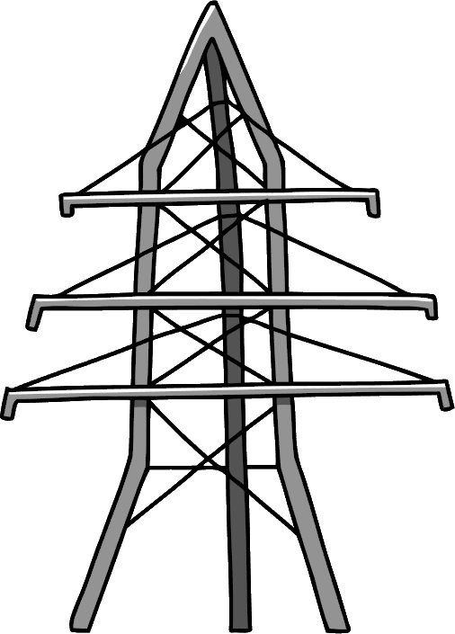 Transmission Tower Picture Free Clipart HQ Transparent PNG Image