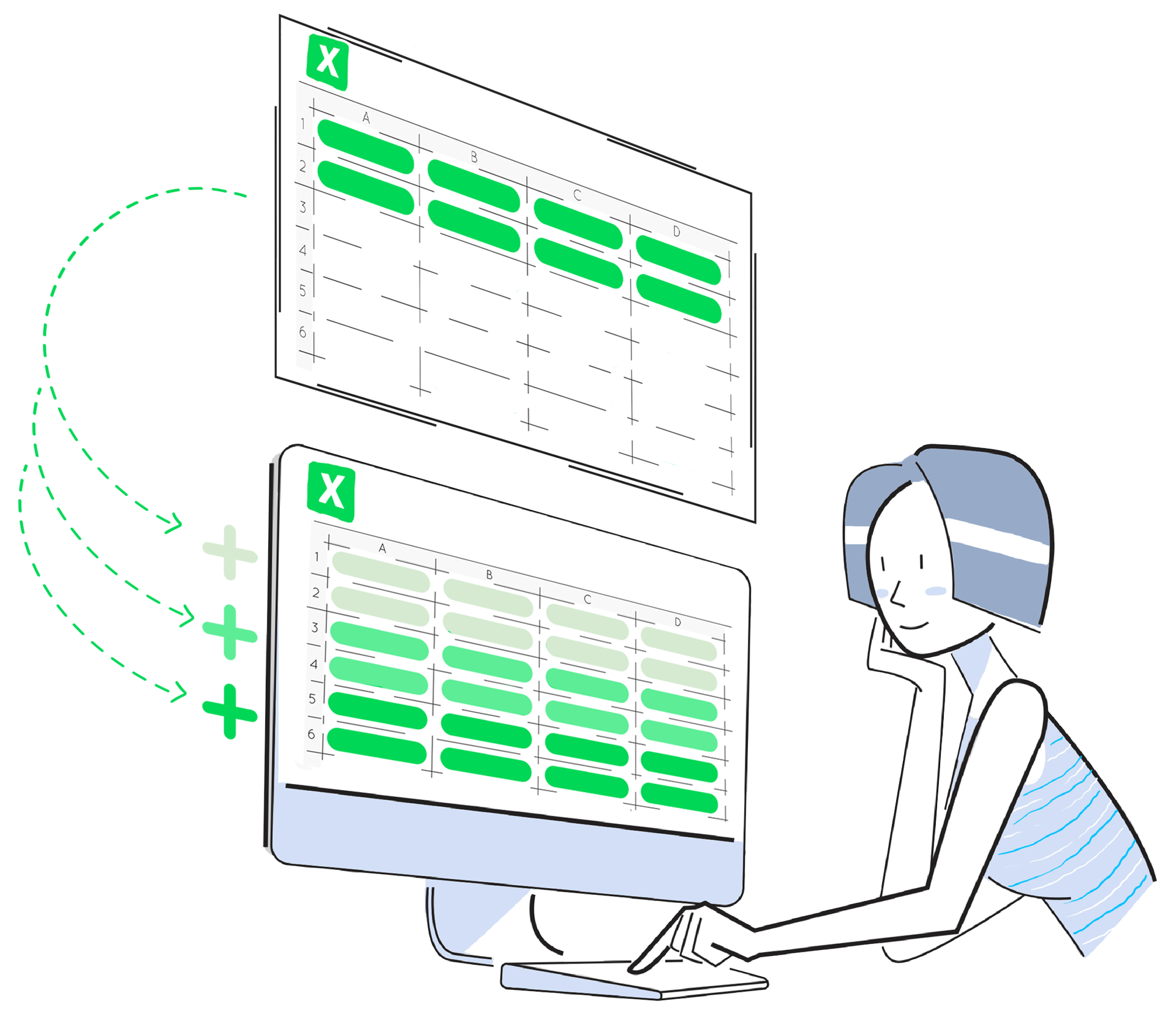 Sheetgo Open Diagram To Computer File Data Transparent PNG Image