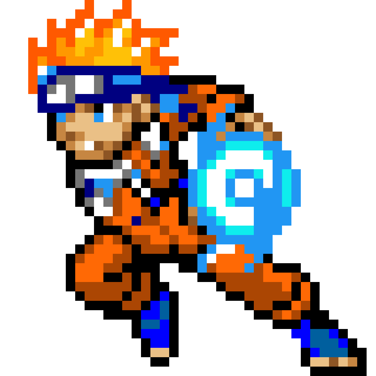 Minecraft Naruto Art Pixel Area Download Free Image Transparent PNG Image