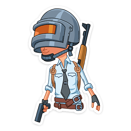 Toy Pubg Mobile Sticker Machine Battlegrounds Playerunknown Transparent PNG Image