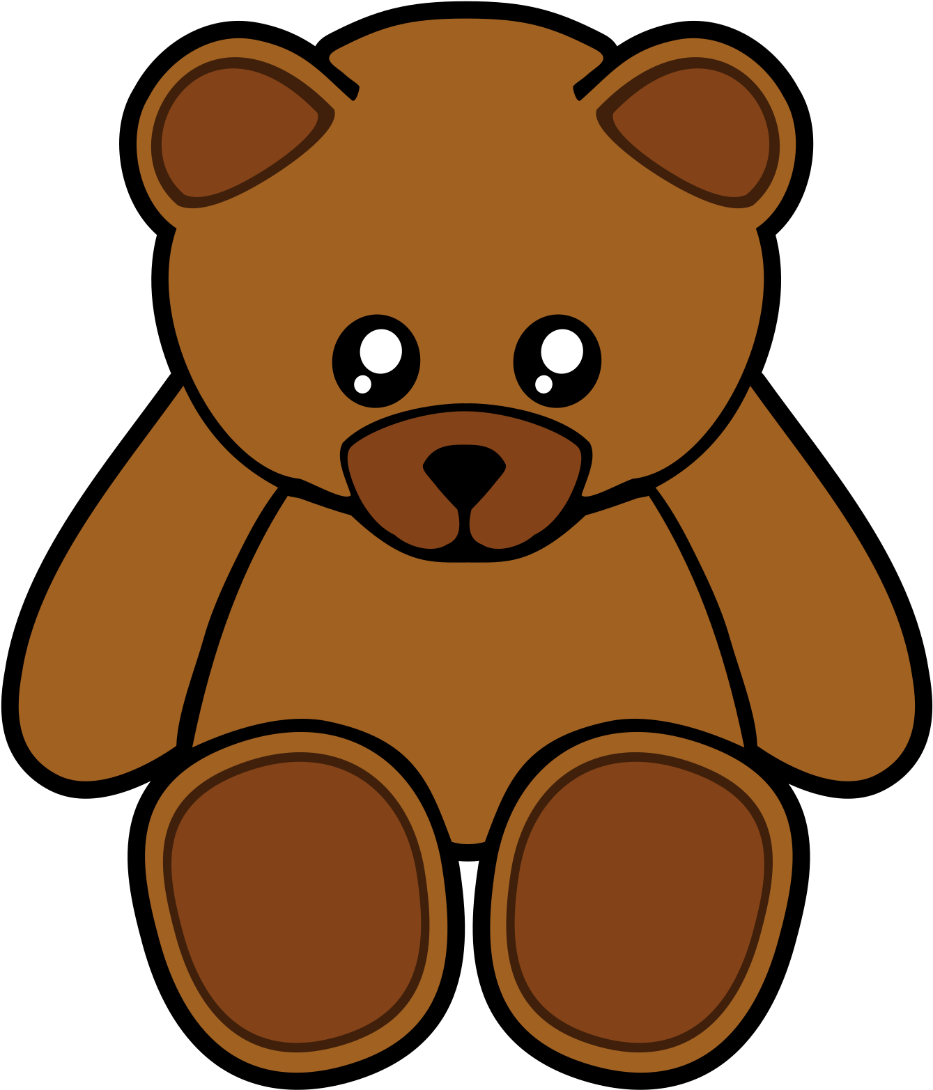 Vector Bear Teddy PNG Image High Quality Transparent PNG Image