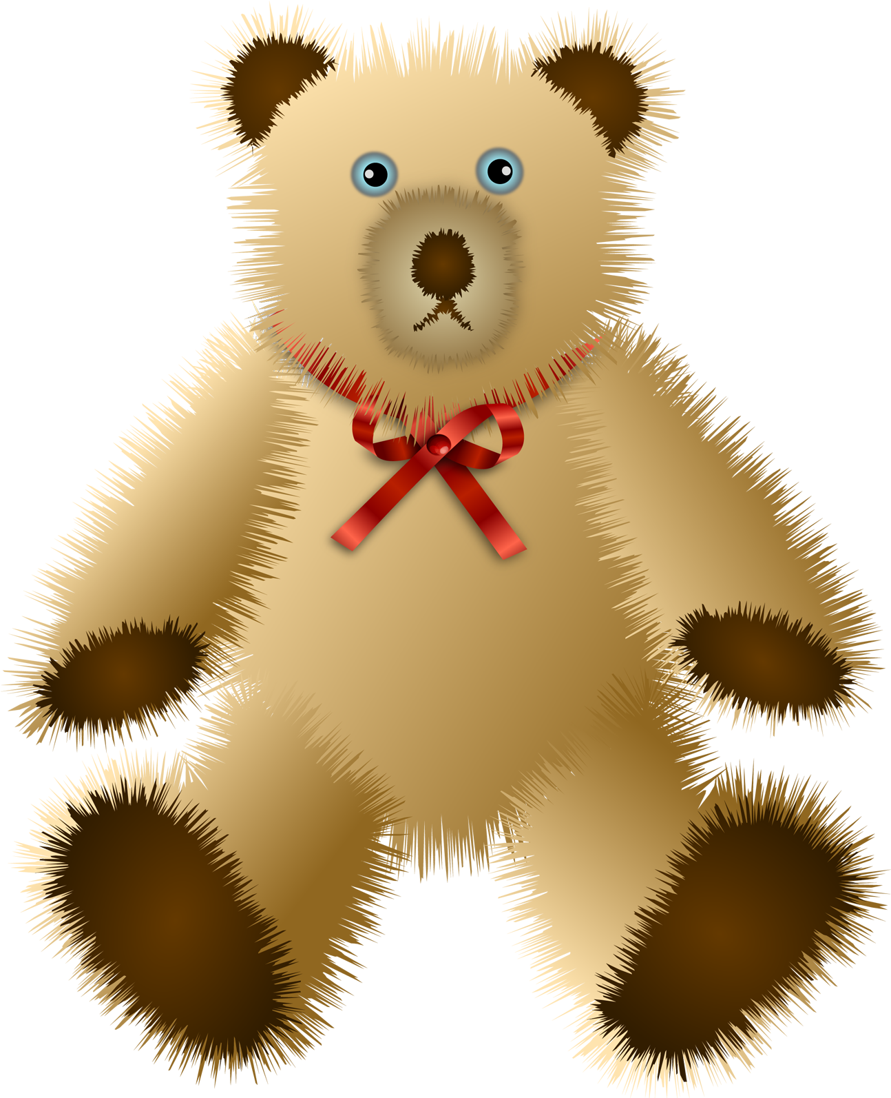 Vector Bear Teddy Free Clipart HD Transparent PNG Image