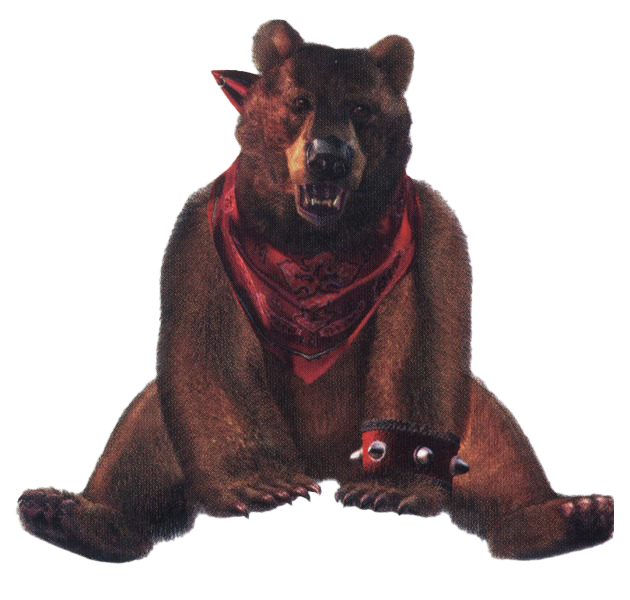 Tekken Kuma Bear PNG File HD Transparent PNG Image