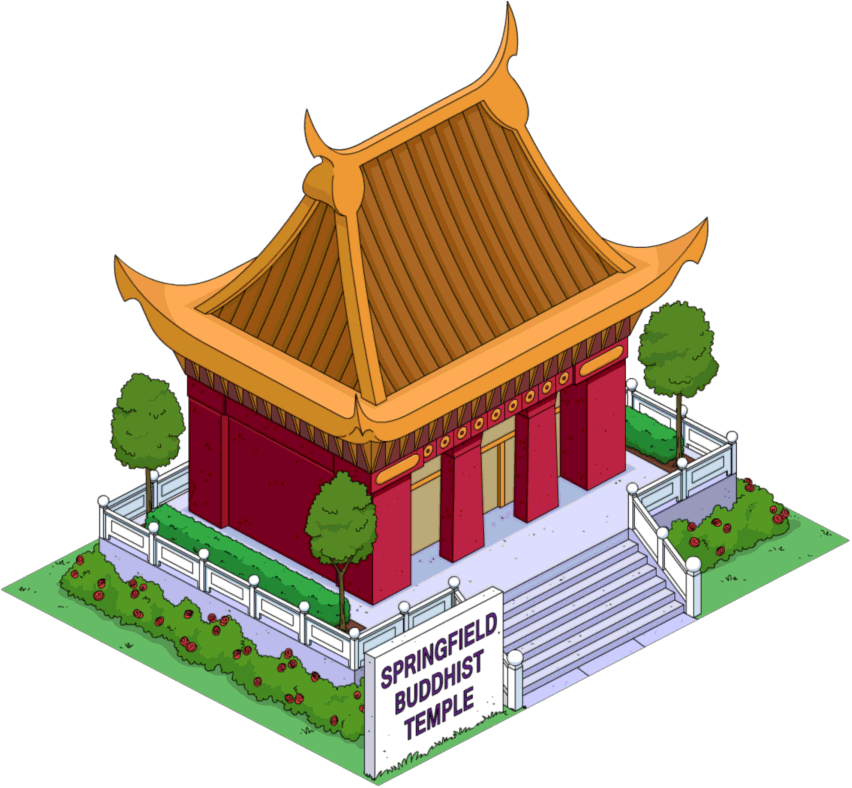 Buddha Temple Transparent Background Transparent PNG Image