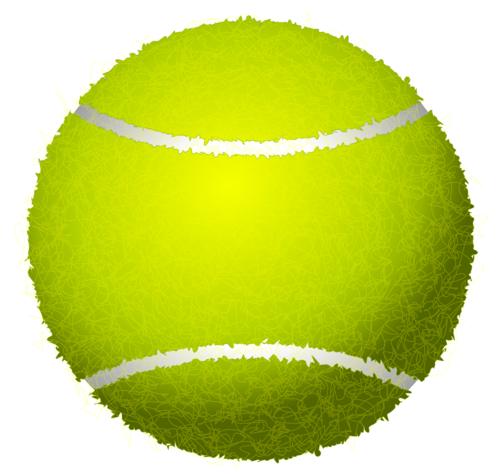 Tennis Ball Clip Art Transparent PNG Image