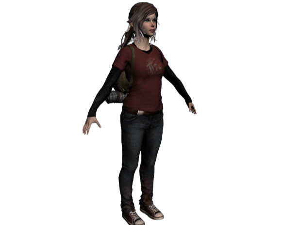 Ellie The Last Of Us Transparent PNG Image