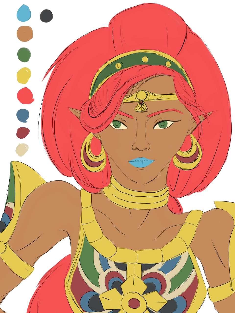 Urbosa Free Download PNG HD Transparent PNG Image