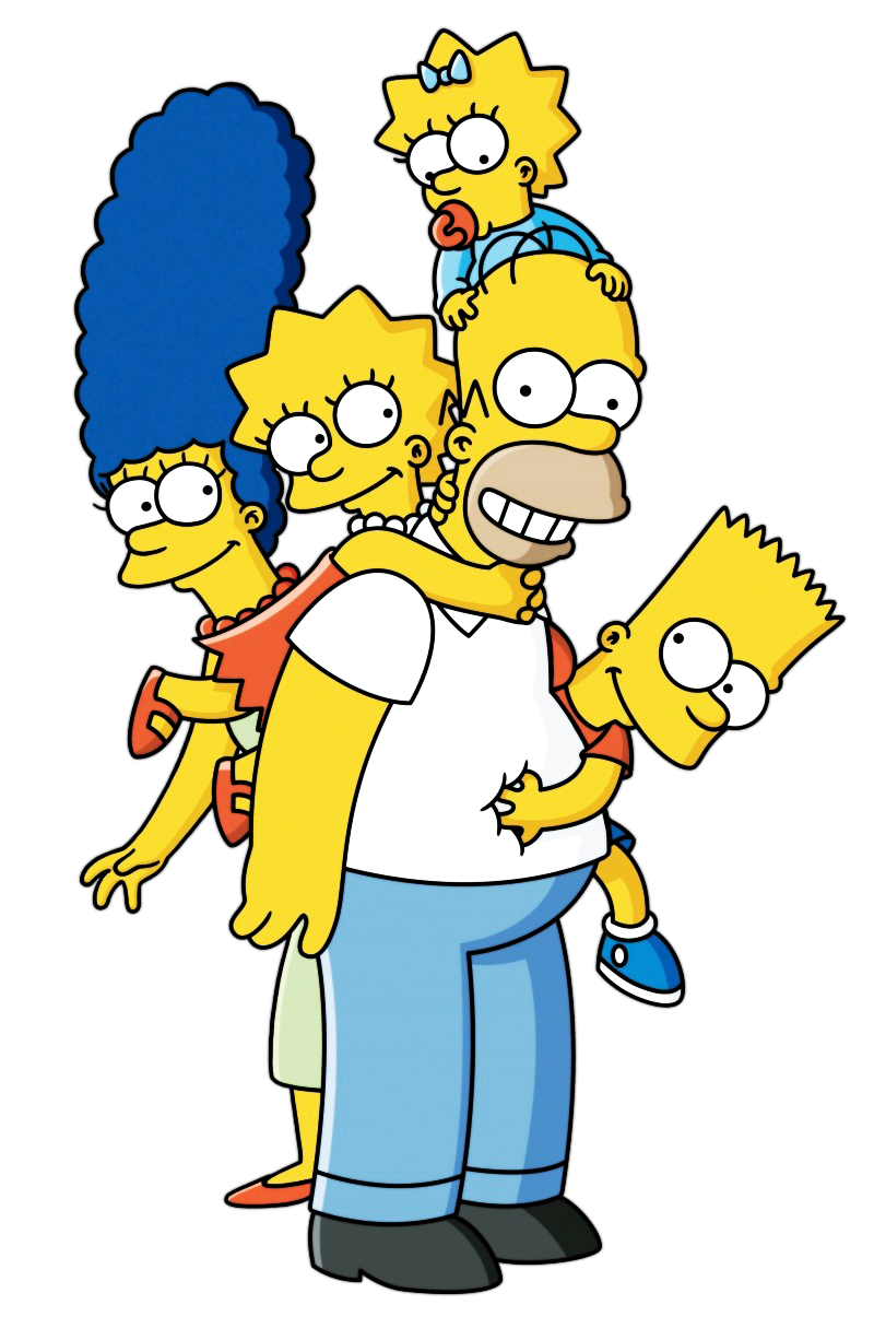 The Simpsons File Transparent PNG Image