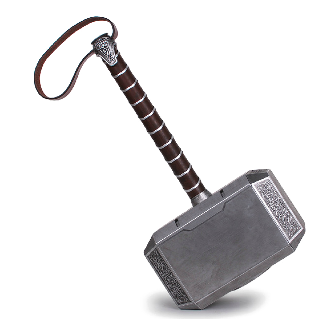 Theatrical America Gray Mjolnir Hammer Thor Property Transparent PNG Image