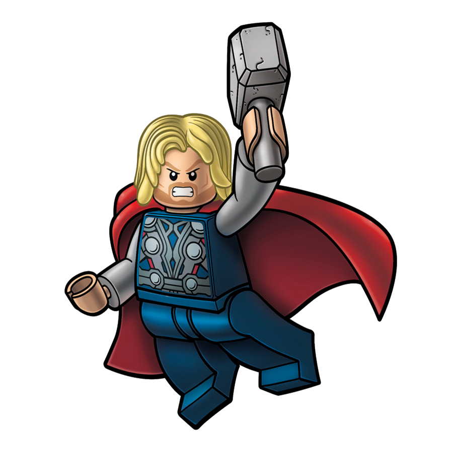 Superhero Behavior Lego Hulk Thor Human Avengers Transparent PNG Image