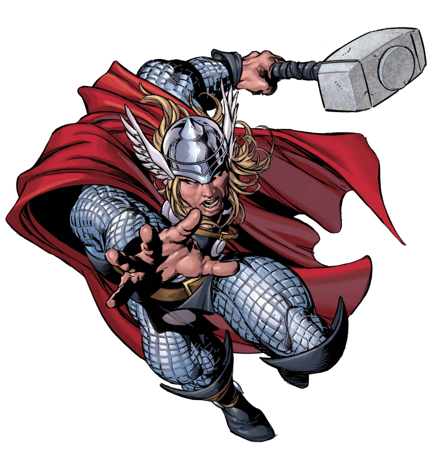 Superhero Character Fictional Thor Angela Odin Transparent PNG Image