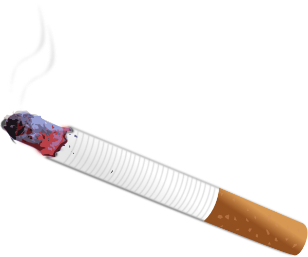 Thug Life Cigarette Burning Png Transparent PNG Image