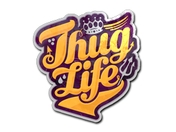 Thug Life Sticker Png Transparent PNG Image