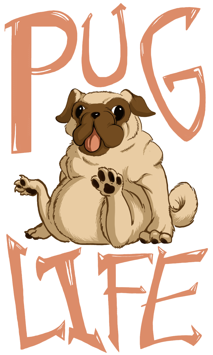 Pug Life Free Download Transparent PNG Image