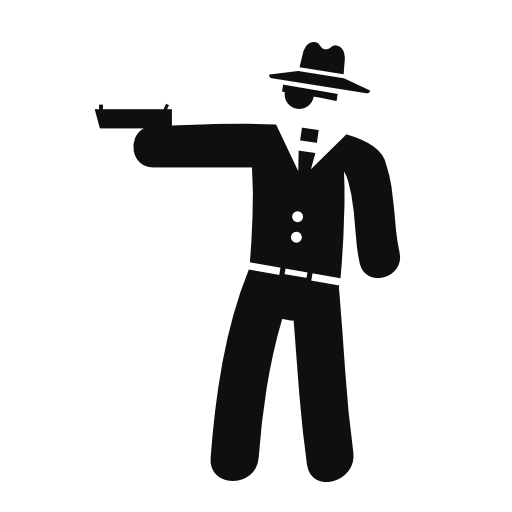 Gangster Transparent PNG Image