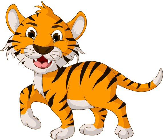 Tiger Cartoon Illustration Drawing HD Image Free PNG Transparent PNG Image