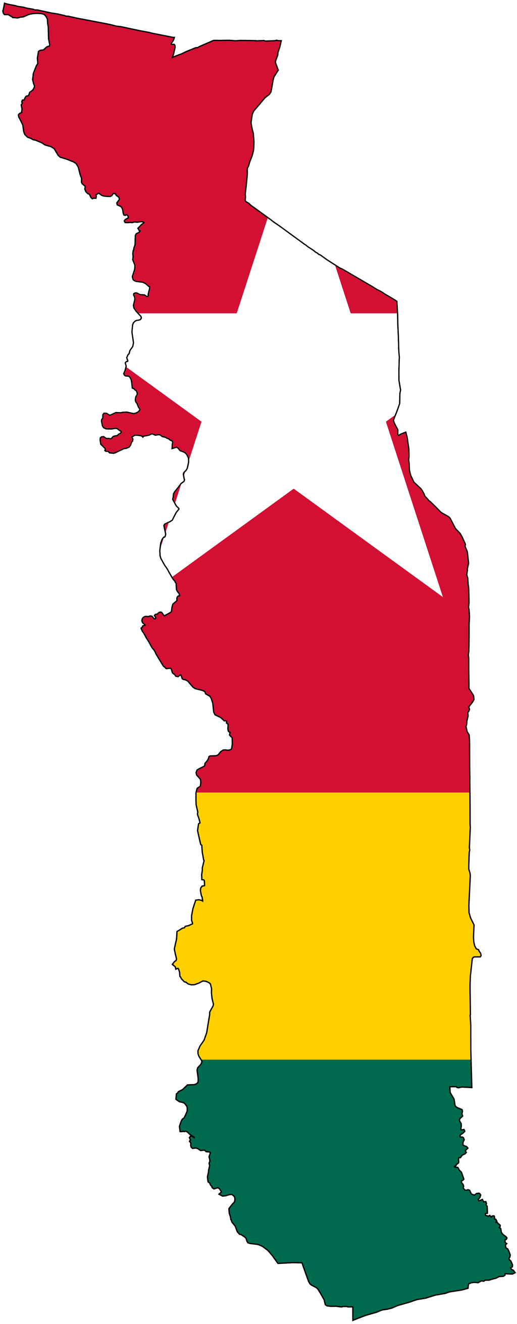 Togo Flag Free Png Image Transparent PNG Image