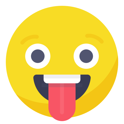 Funny Tongue Emoji HQ Image Free Transparent PNG Image