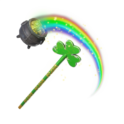 Battle Royale Pickaxe Green Fortnite Free PNG HQ Transparent PNG Image