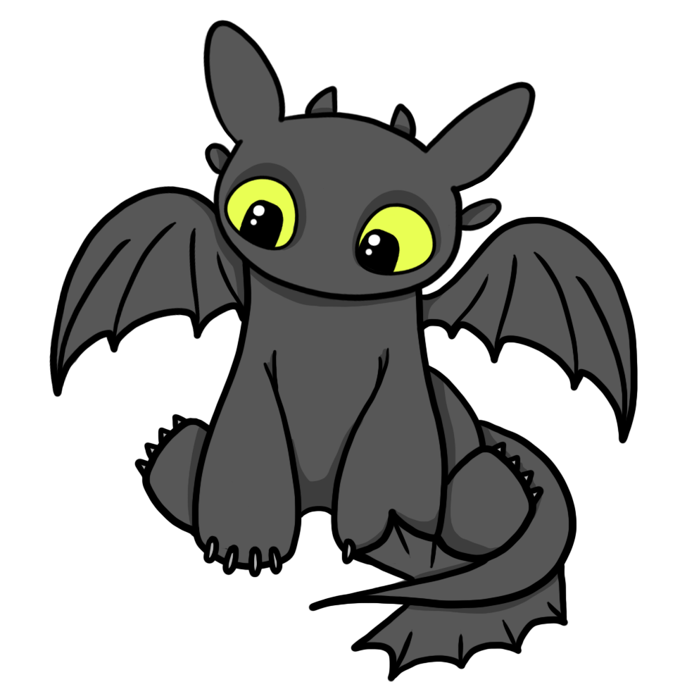 Fury Toothless Night PNG Free Photo Transparent PNG Image