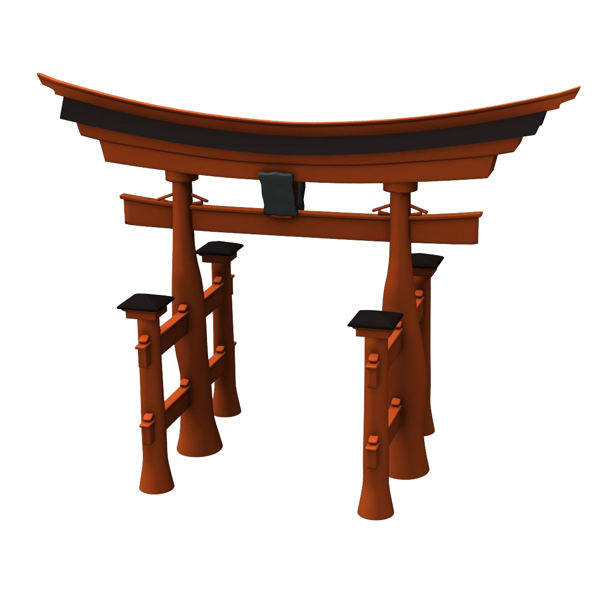 Torii Gate Free Png Image Transparent PNG Image