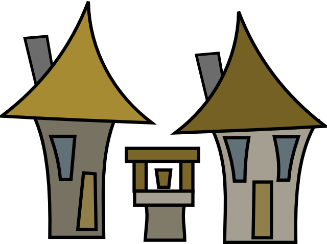 Town Clipart Transparent PNG Image