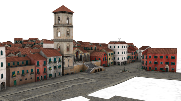 Town Transparent PNG Image