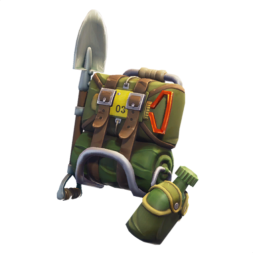 Battle Royale Backpack Toy Fortnite Free HQ Image Transparent PNG Image