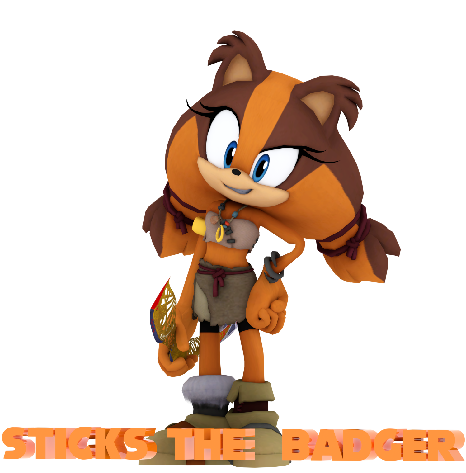 Sonic Toy Sticks Tails Boom Stuffed The Transparent PNG Image