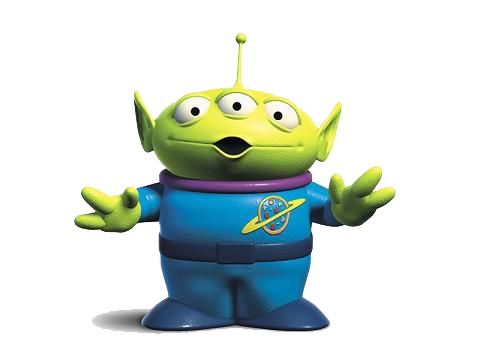 Toy Story Alien File Transparent PNG Image