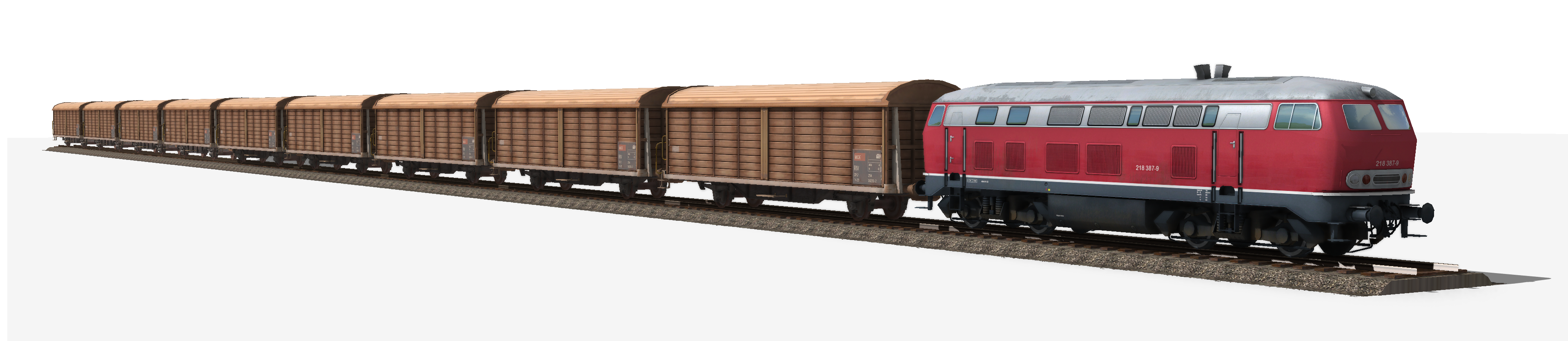 Train Photo Transparent PNG Image