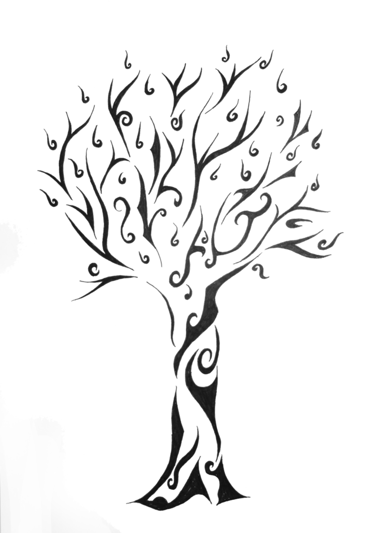 Tribe Of Life Tree Tattoo Free Photo PNG Transparent PNG Image