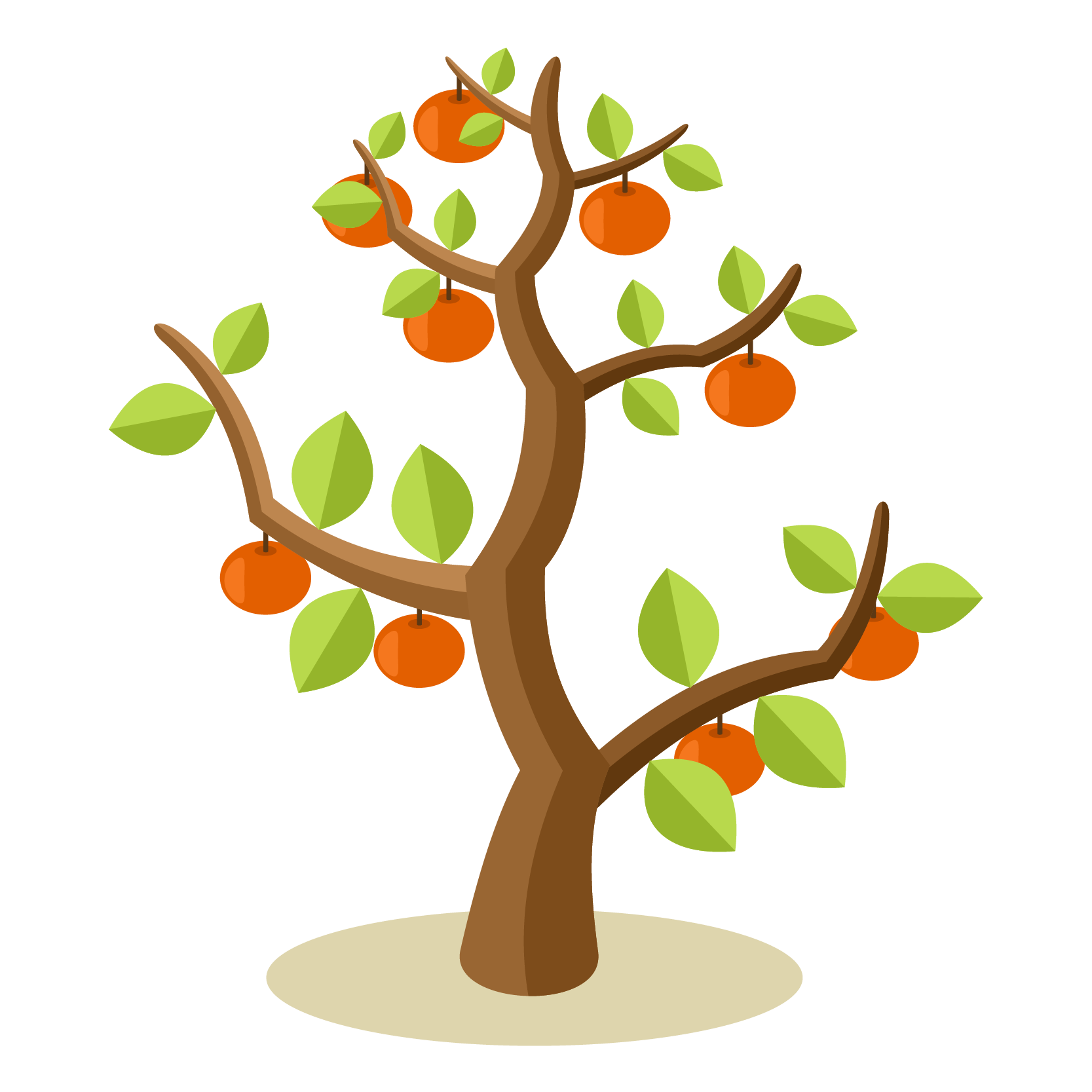 Vector Fruit Tree Apple Download Free Image Transparent PNG Image