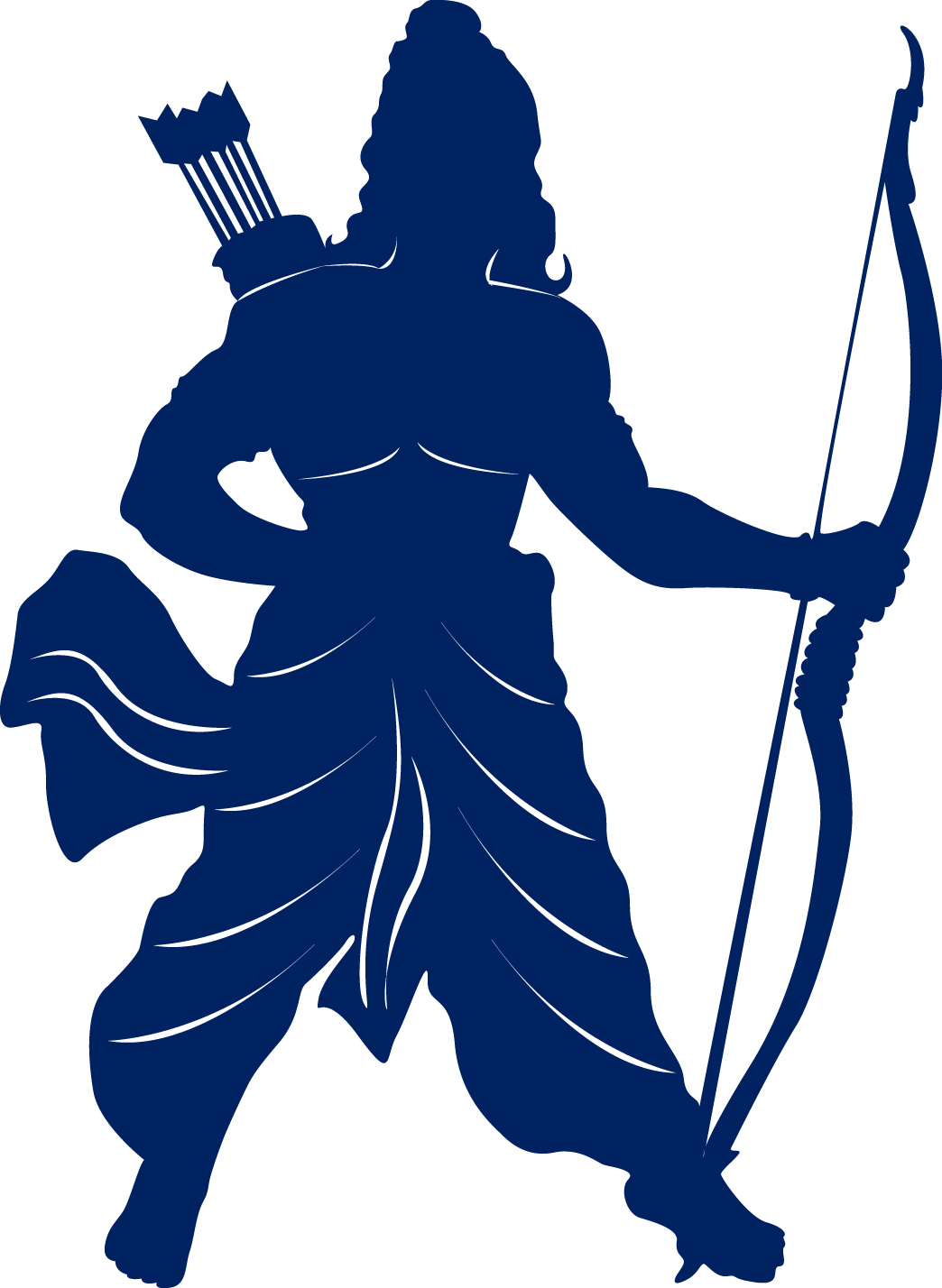 Krishna Silhouette Shiva Rama Artwork Free Clipart HD Transparent PNG Image