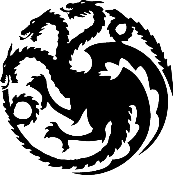 House Decal Black Daenerys White Targaryen Transparent PNG Image