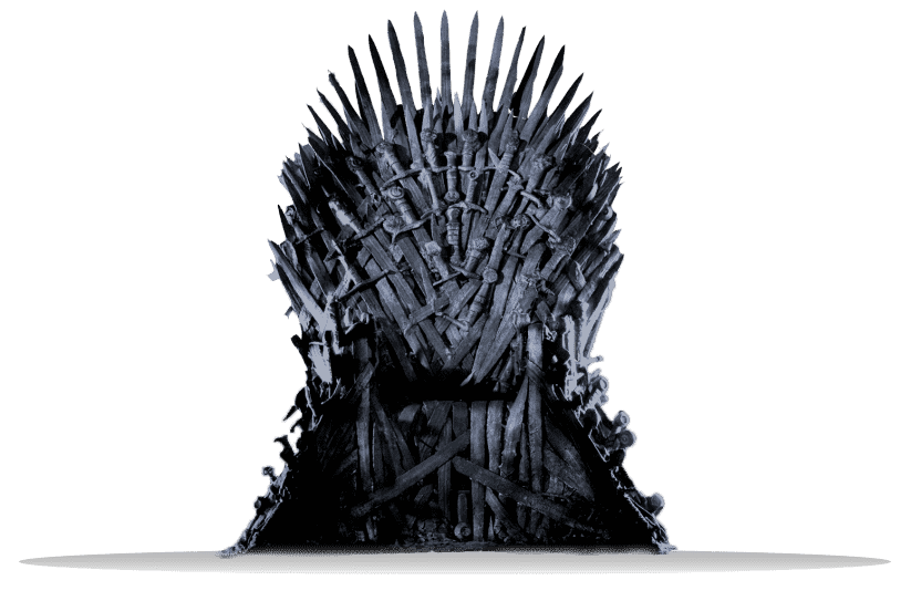 Throne And Thrones Of Tree Game Black Transparent PNG Image