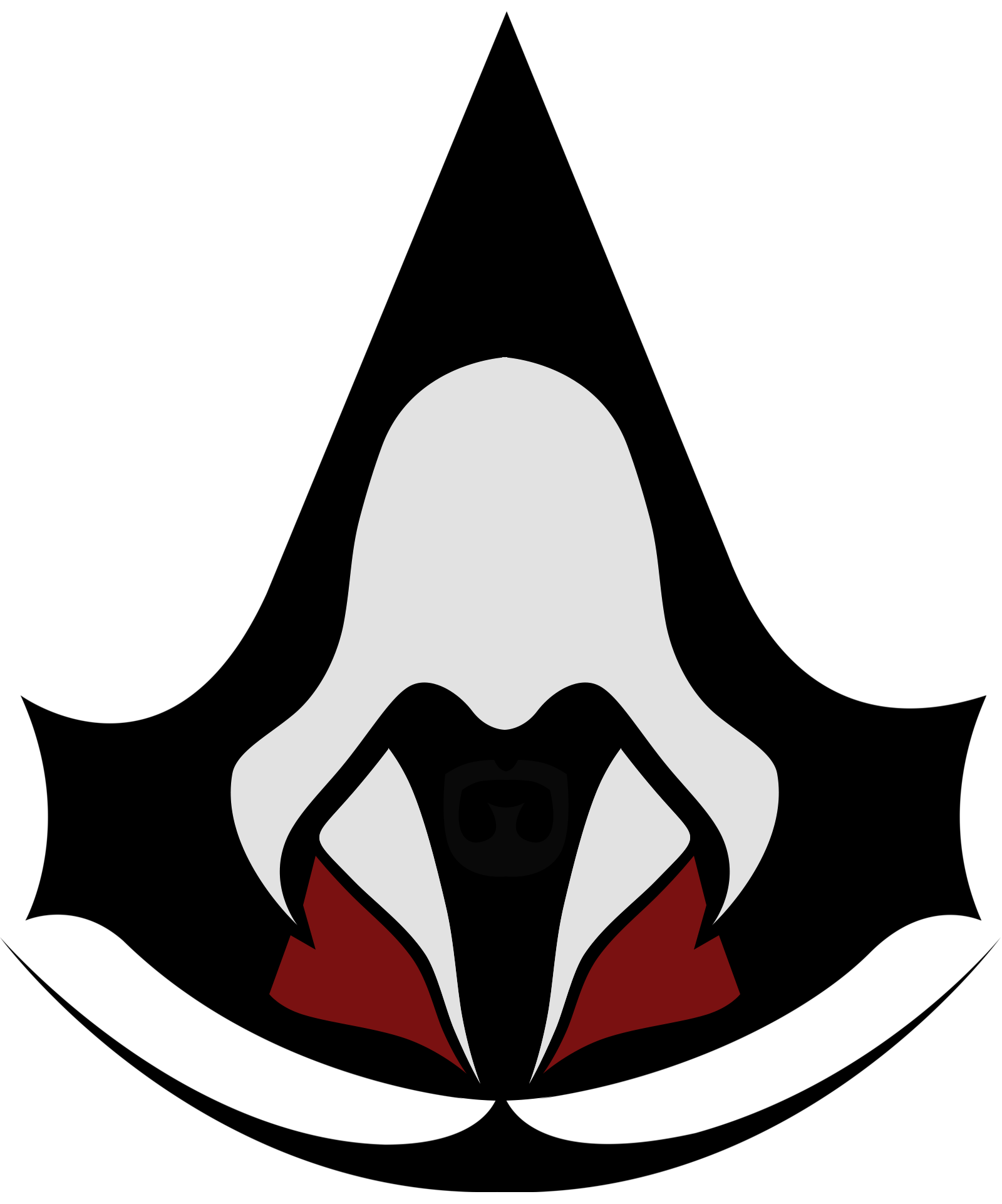 Silhouette Creed Unity Logo Assassin Iii Transparent PNG Image