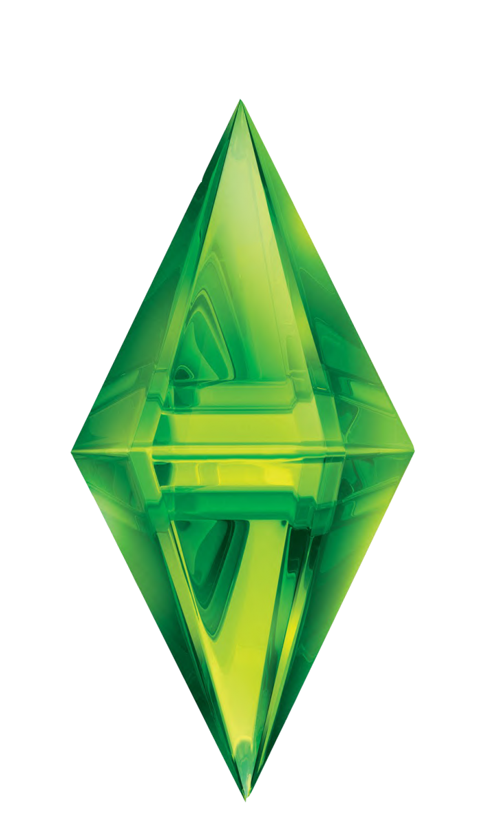 Sims Green Triangle Free HQ Image Transparent PNG Image