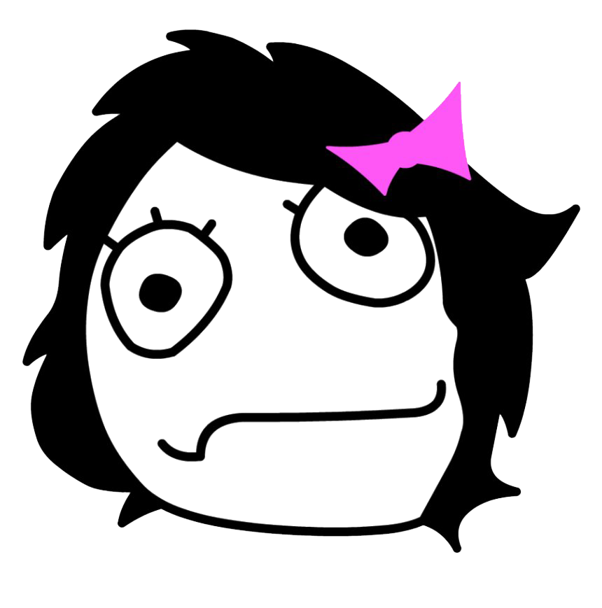 Girl Trollface Download Free Image Transparent PNG Image