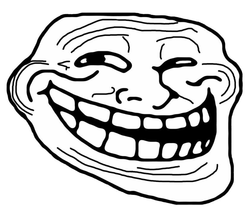 Trollface Pic Man PNG Free Photo Transparent PNG Image