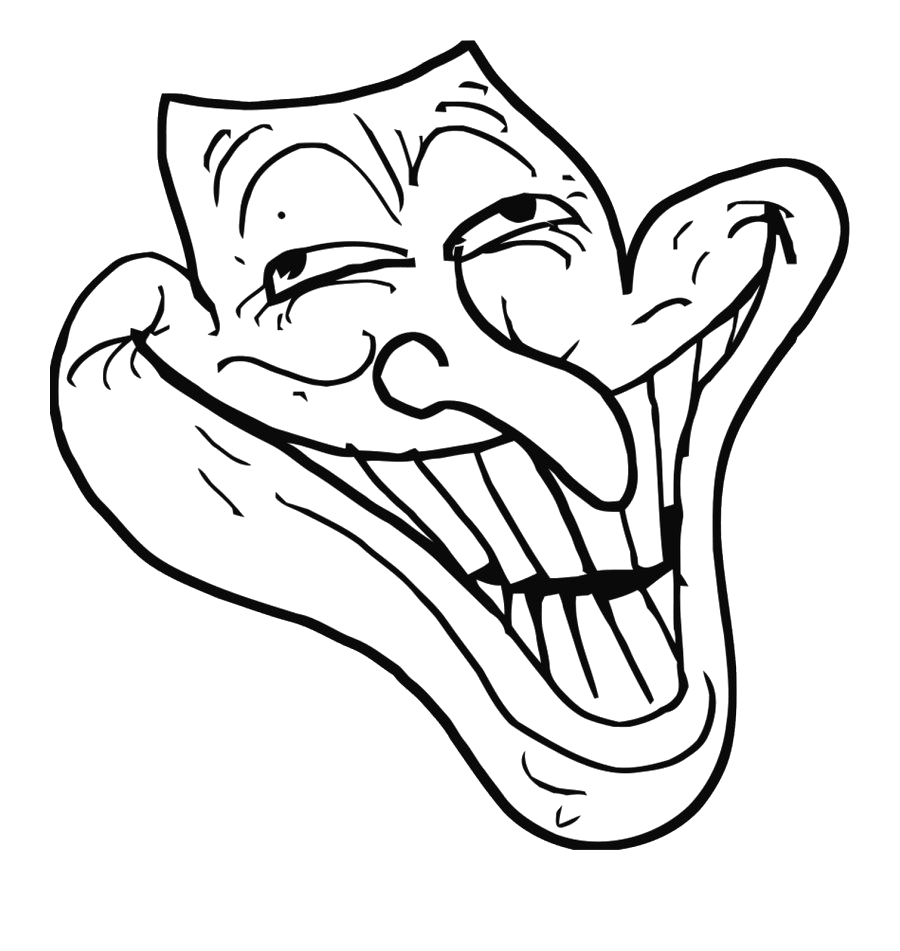 Trollface Free PNG HQ Transparent PNG Image