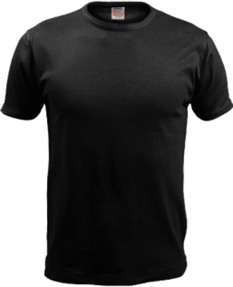 Black T-Shirt Png Image Transparent PNG Image