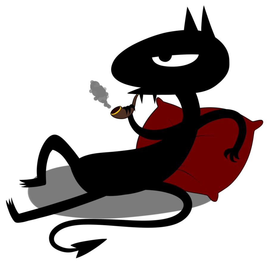 Medium Netflix Demon Cat Sized To Tshirt Transparent PNG Image