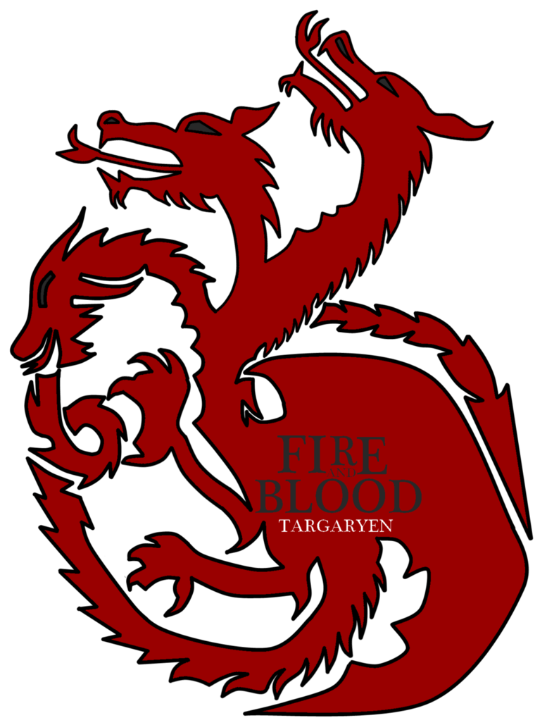 House Targaryen Transparent Background Transparent PNG Image