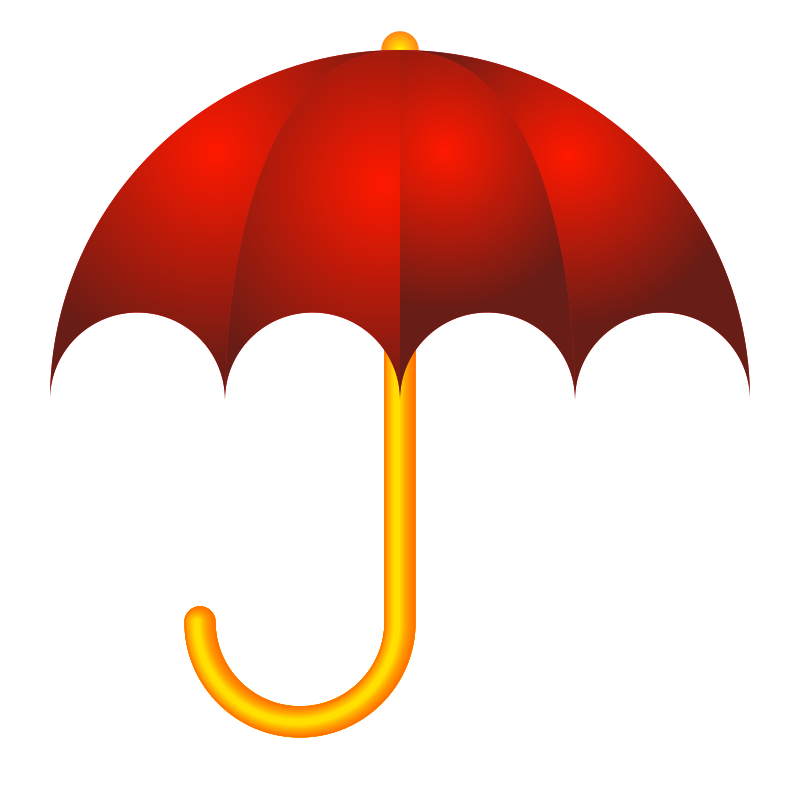 Red Umbrella Transparent PNG Image