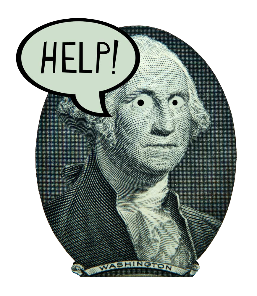 Lansdowne Funny Head Revolution Farm Dollar Washington Transparent PNG Image