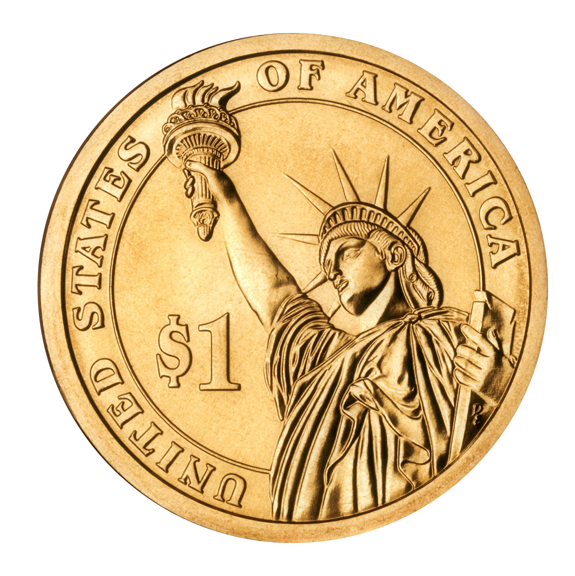 United Dollar States Program Coin Presidential $1 Transparent PNG Image